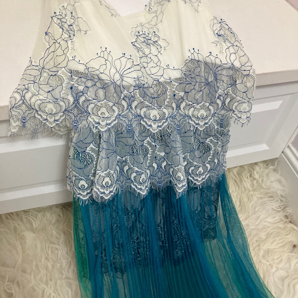 LOYD/FORD Lace Pattern Midi Length Dress - Picture 6 of 13